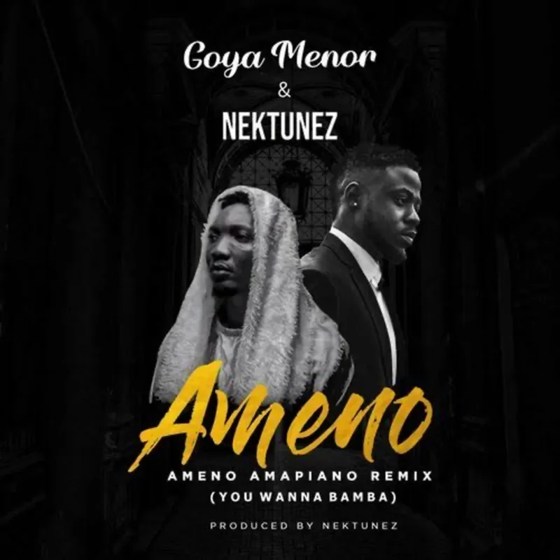 Ameno Amapiano (Remix) by Goya Menor cover art